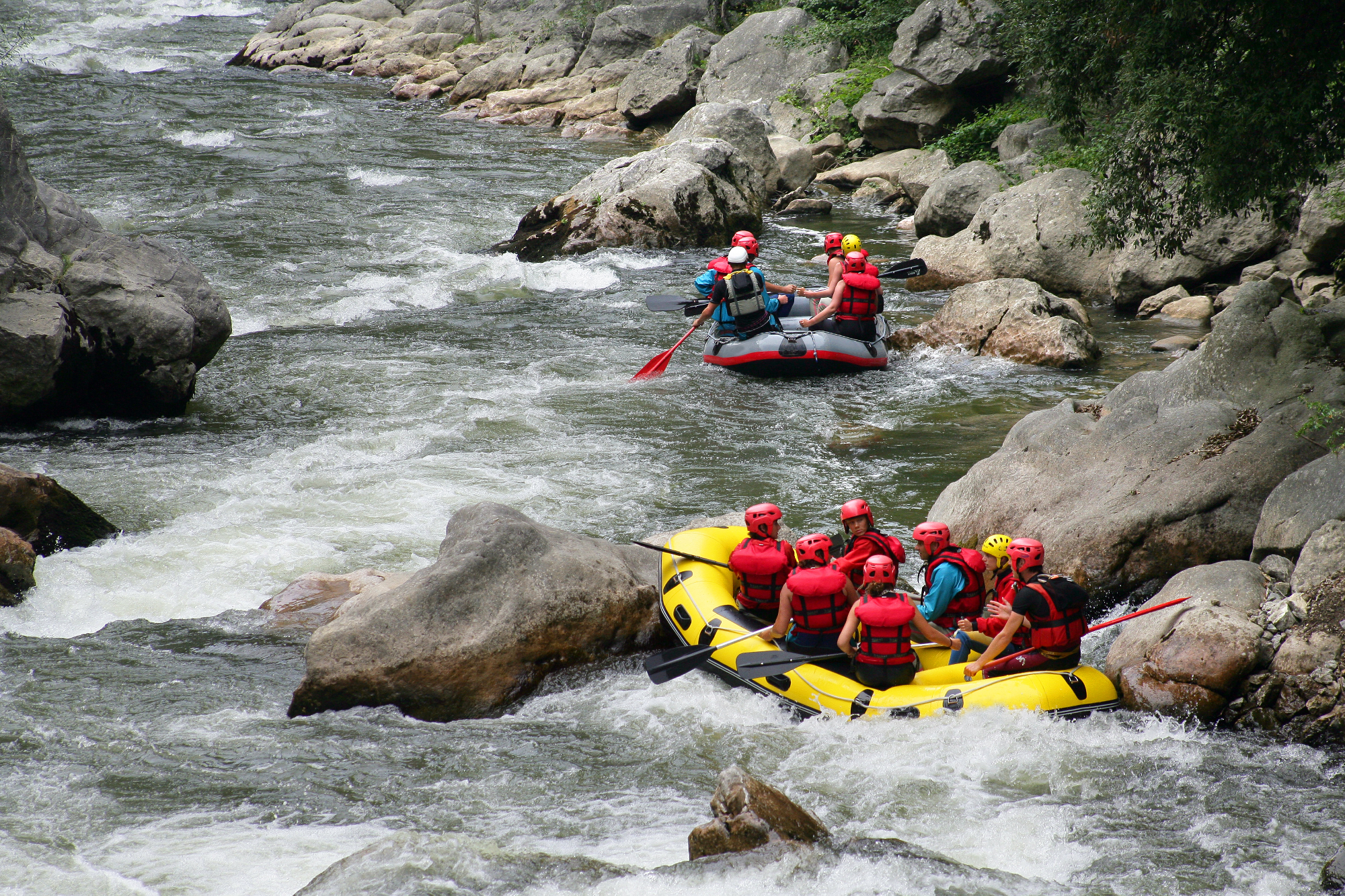 Vsako leto grem na Soča rafting s svojo prijateljico