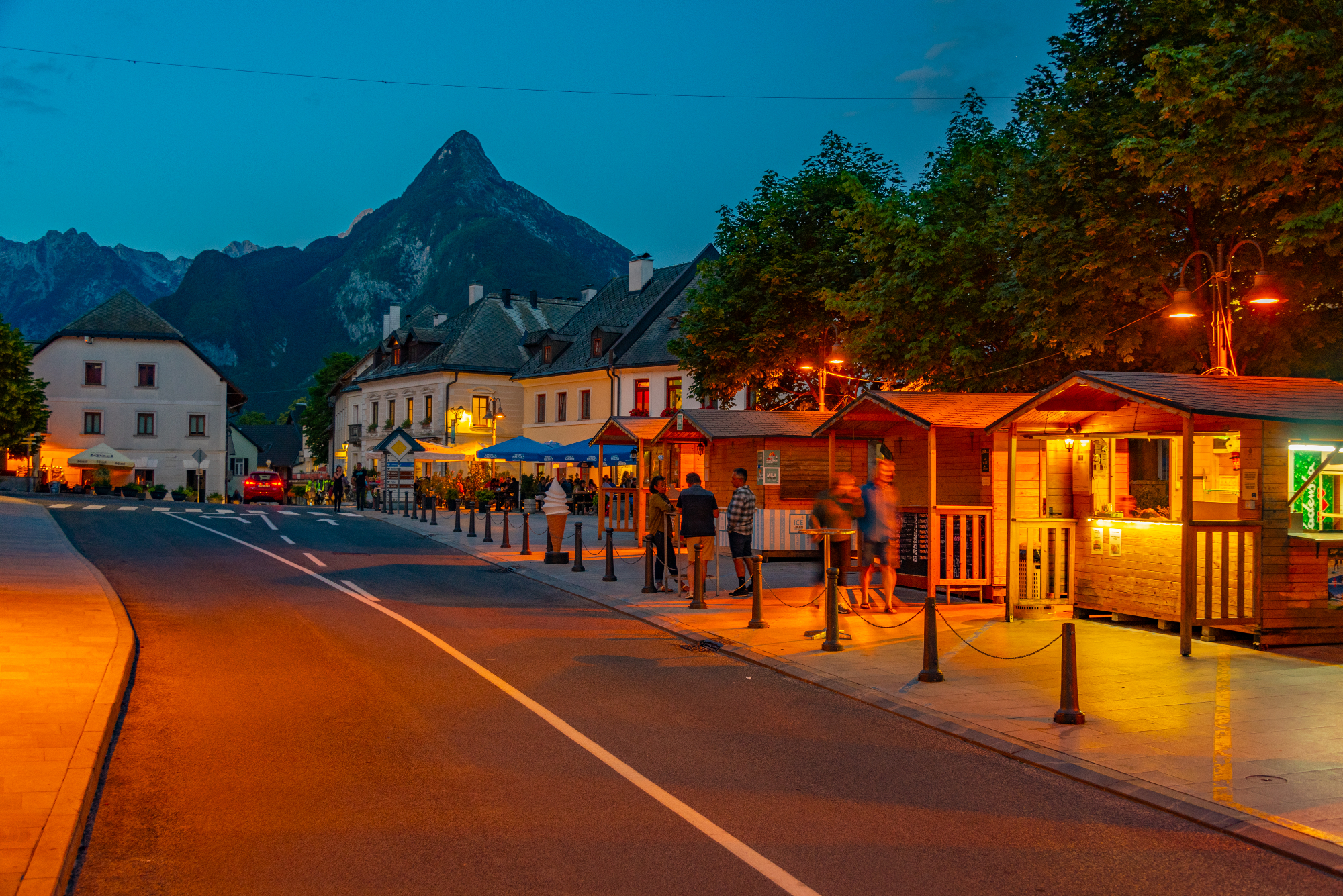 Bovec in kopanje v Soči