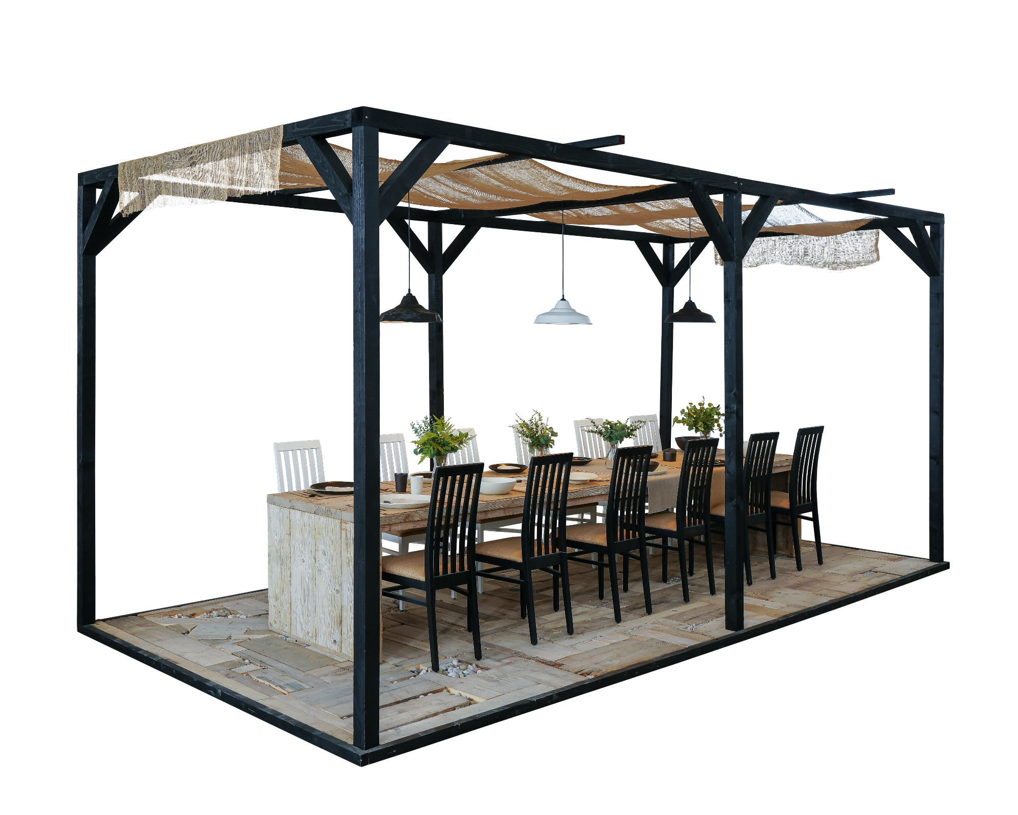 Pergotenda je bil zelo zabaven dodatek za na teraso